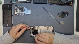 Honor 90 lite - как разобрать и заменить дисплей? how to disassemble and replace the display?CRT-NX