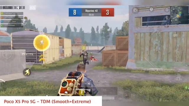 Poco X5 Pro 5G Pubg Test - TDM Test HD Graphics.???