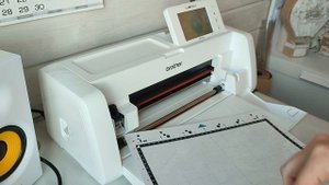 Распаковка ПЛОТТЕРА BROTHER SCANNCUT SDX 1250