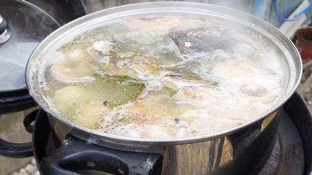 Выходные)). Готовим в тандыре + уха. смотреть онлайн