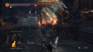 Dark Souls 3 Гигант Йорм мечом Повелитель Бурь