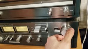 Sony St-a6b + sony ta-f6b Demo using design acoustics D-12 speakers