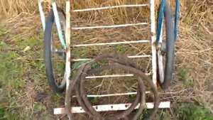 Идея самодельной тележки из старых велосипедов