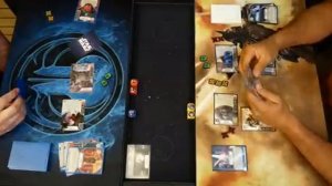 Wullf/Sly/FOS vs Vader/Enfy's Nest Marauder/BR - IRL Star Wars Destiny Game