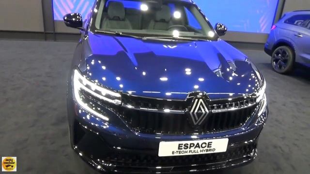 2023 Renault Espace E-Tech Full Hybrid E3 Iconic - Exterior and Interior - Automobile Barcelona 202 смотреть онлайн