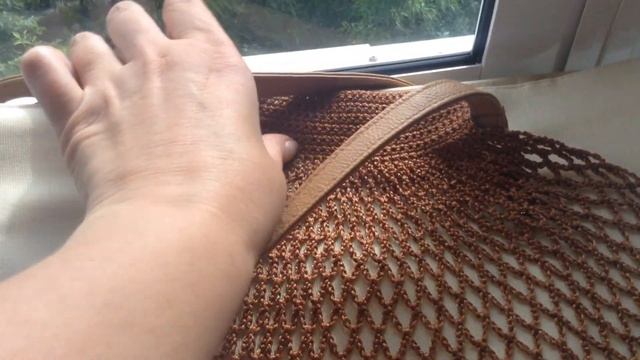 Авоська крючком  Кошка-паук Долой пластиковые пакеты! Вяжем авоську крючком!