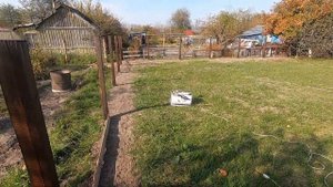 Деревянный забор Пилим брус 1часть