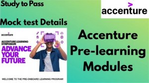 Accenture pre-onboard learning modules | accenture mock test | accenture results 2021 #accenture