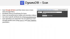 DynamoDB — Scans