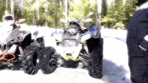 polaris scrambler xp 1000 s  пробный заезд