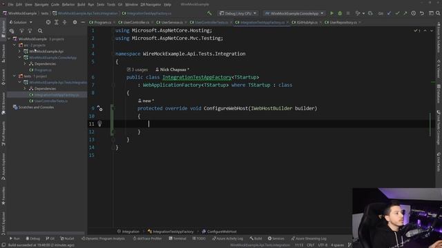 Writing robust integration tests in .NET with WireMock.NET смотреть онлайн
