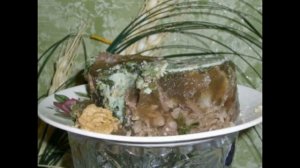 Холодные закуски мясные:Холодец из баранины
