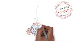 ГУБКА БОБ  Как нарисовать спанч Боба карандашом
