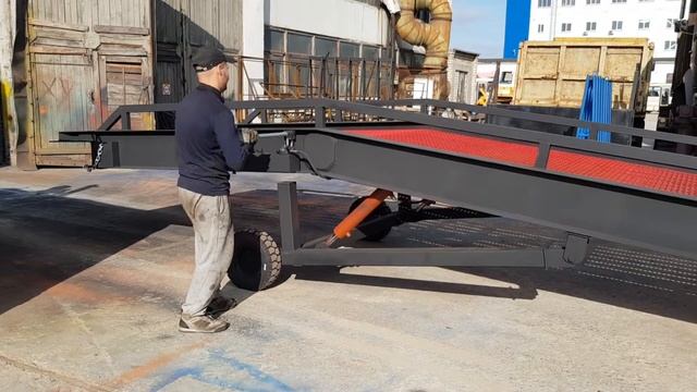 Рампа для загрузки мобильная смотреть онлайн