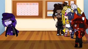 -Реакция на фнаф-гача клуб-