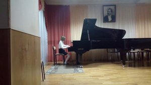 Добролюбова Яна. 20.05.2021.  Бах Маленькая прелюдия до минор №2 (из цикла "6 маленьких прелюдий")