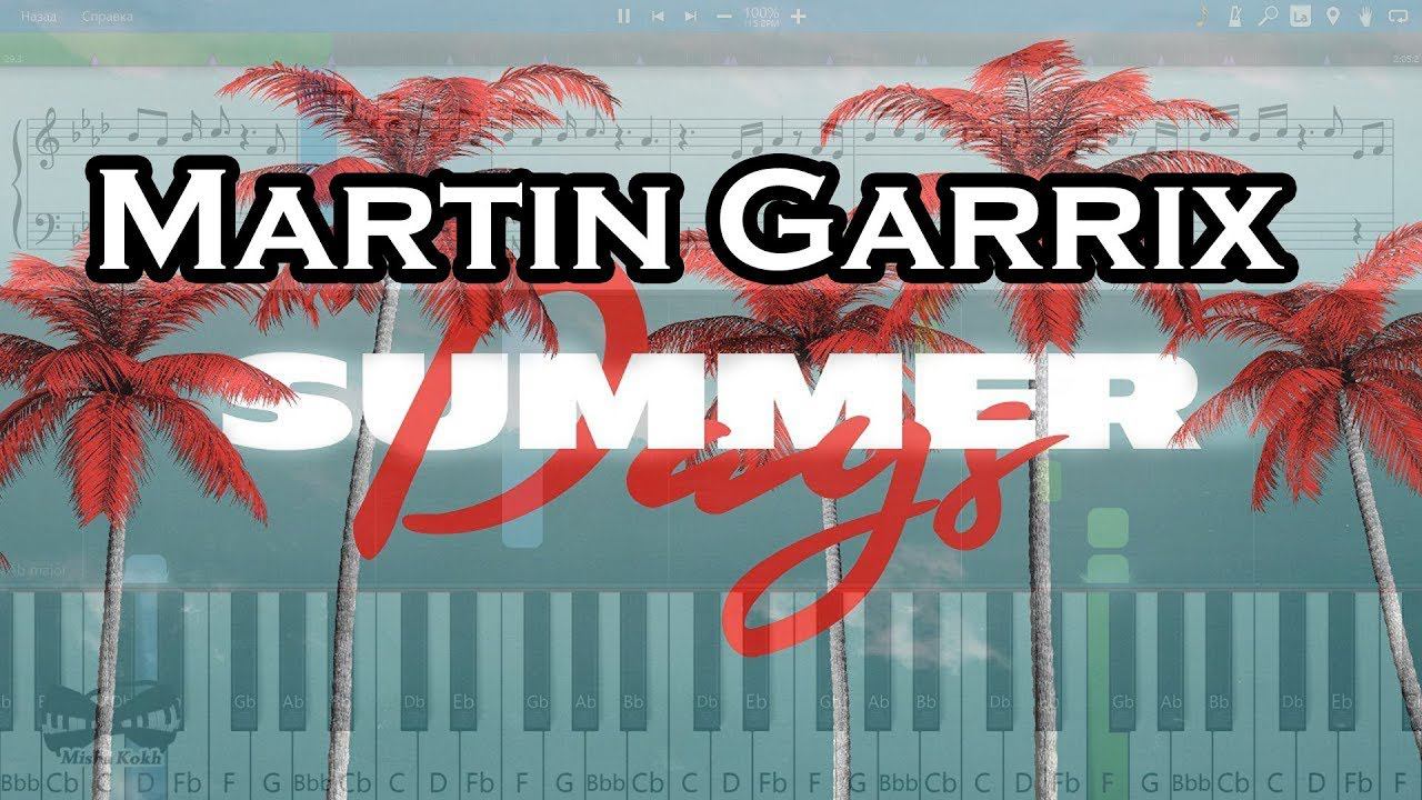 Martin Garrix ft. Macklemore & Patrick Stump - Summer Days[Piano Tutorial | Sheets | MIDI] Synthesia