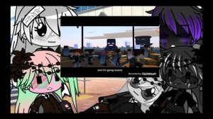 ❤?Monster School React to " Back into Darkness " by Raininator?❤//Minecraft Gacha Club Reaction