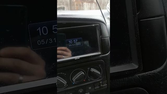 полное отключение экрана на китайской магнитоле