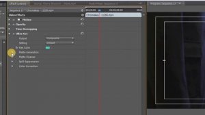 Съемка на хромакей.
