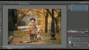 Художественная обработка осенней фотографии в Lightroom и Photoshop