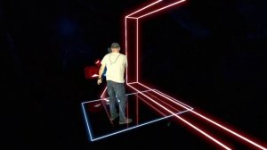 Old git trys Moves like Jagger Again Beatsaber and fails mixed reality