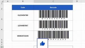 Как создавать штрих-коды в Excel (простой способ)