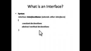 JAVA  - Abstract Class and Interface