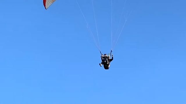 Супер полёт Тимофея! дети и параплан.