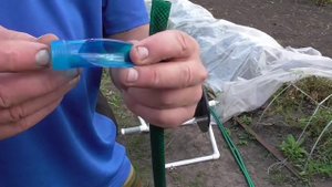 Улучшенный (упрощенный) вариант катушки из полипропиленновых труб для шлангов полива