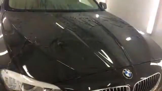 Гидрофобный эффект нанокерамики HKC Ceramic Coating