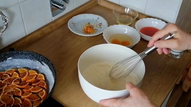 АПЕЛЬСИНОВЫЙ ПИРОГ. Прост в приготовлении. Ароматный и вкусный! смотреть онлайн