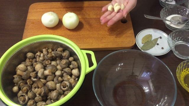 Самый удачный рецепт маринованных шампиньонов! смотреть онлайн