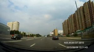 Сокольники - Королёв / Sokolniki - Korolyov Town 09/08/2015 (timelapse 4x)