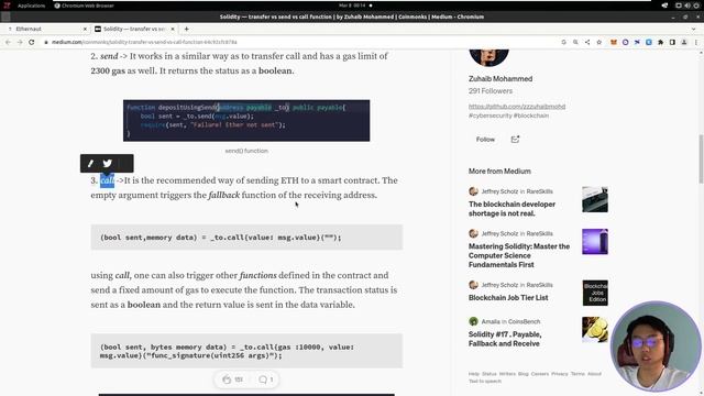 King Ethernaut Challenge (Level 9): Python Brownie смотреть онлайн