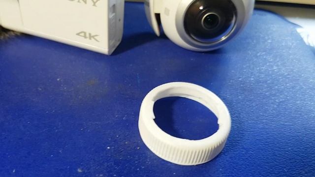 Ремонт оптики близорукого Sony FDR-X3000. Простая защита стекла экшен камеры.
