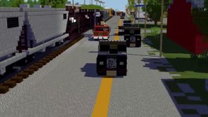 Minecraft Unstoppable Train Animation Part 8