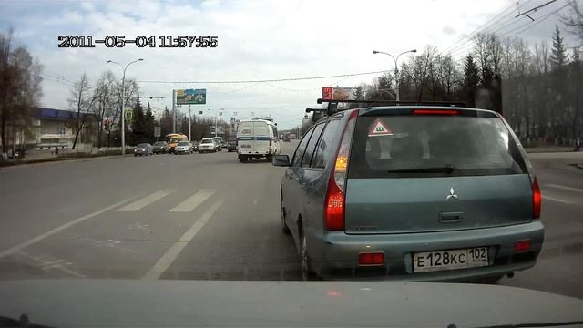 Полицейская машина в Уфе