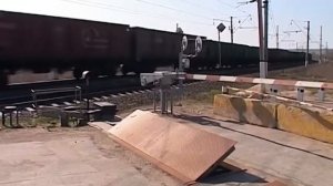 Железнодорожный переезд в Заводском районе закрывается на ремонт