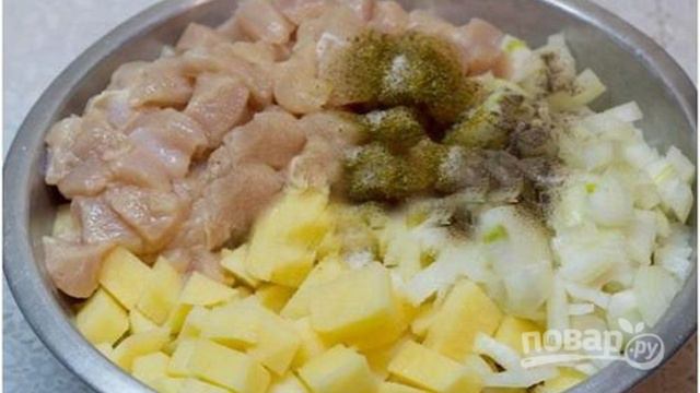 Курник на кефире