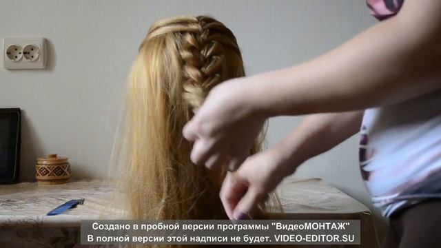 Прически на праздник, нежная прическа с цветами смотреть онлайн