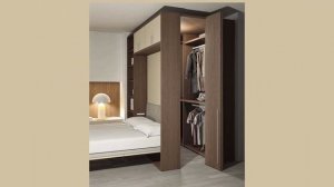 Гардеробная в спальне. Встроенная гардеробная. Dressing room in your home