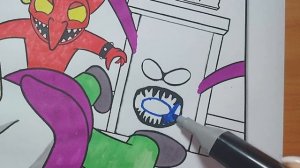 The TRUE Story of JEFF's SHOP Coloring Pages / EL GOBLINO's Coloring Page