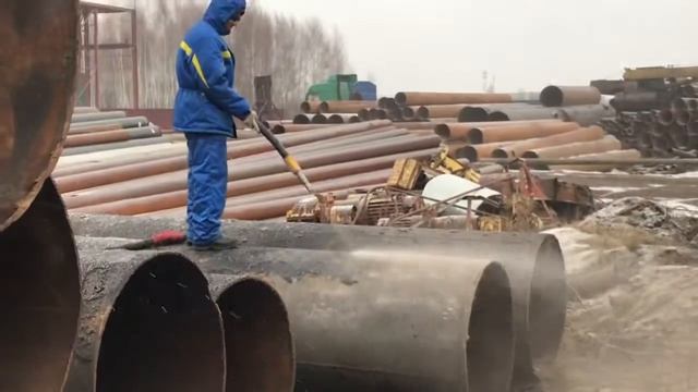 Пескоструйная чистка металла
