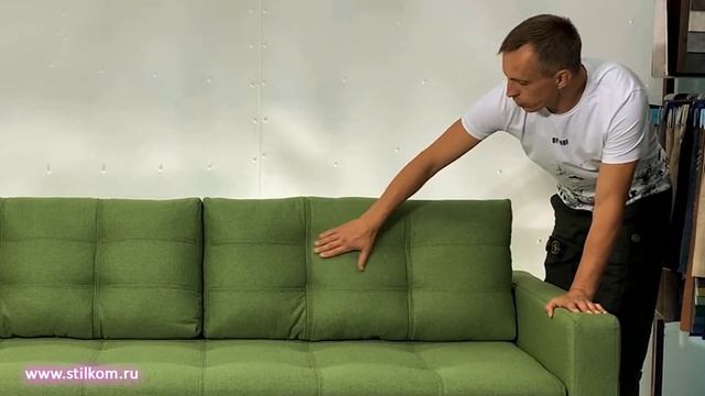 Прямой диван Скандинавия