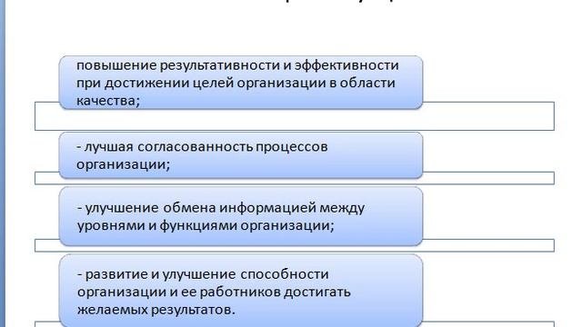 Система менеджмента качества основные положения