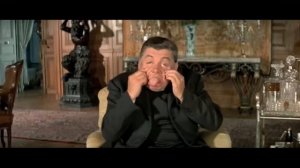 "Жандарм на отдыхе", фрагмент, жандарм и священник.