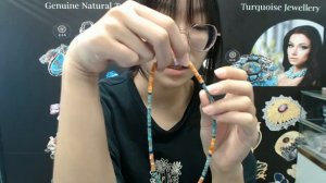 20240816-06 100% natural Turquoise Rondelle beads & Turquoise Abacus Beads