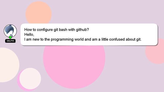 How to configure git bash with github? смотреть онлайн