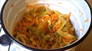 Салат из болгарского перца и моркови на зиму